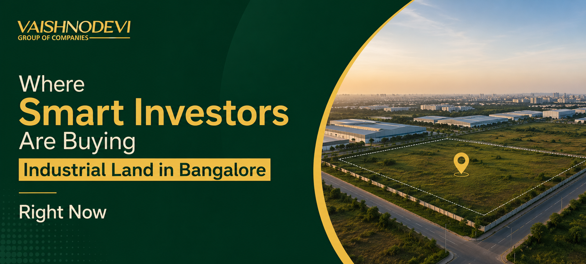 Industrial land investment in Bangalore